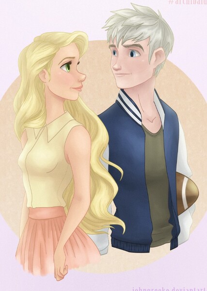 Jack Frost and Rapunzel