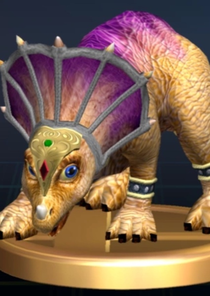 Tricky the Triceratops
