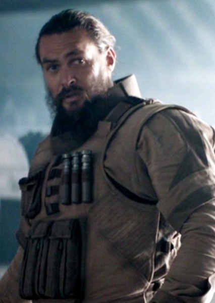 Jason Momoa as Redcliff Commander in Roblox The Movie