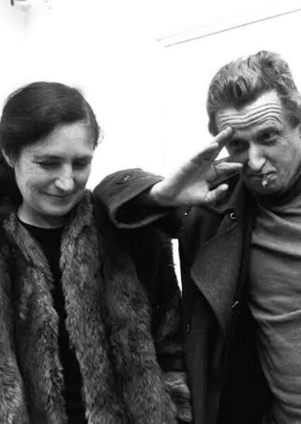 Jean -Marie Straub and Daniele Huliet