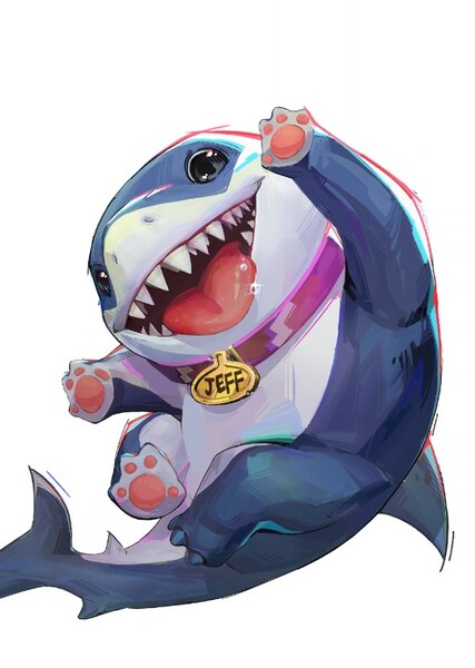 Jeff the Land Shark photo