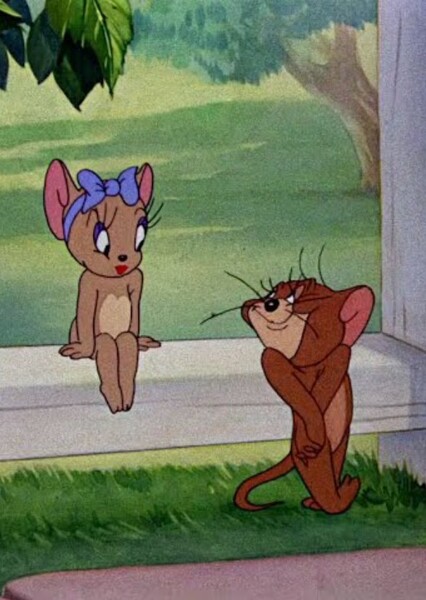 Jerry Mouse and Cherie Mouse