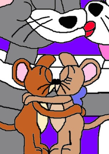 Jerry Mouse and Cherie Mouse photo
