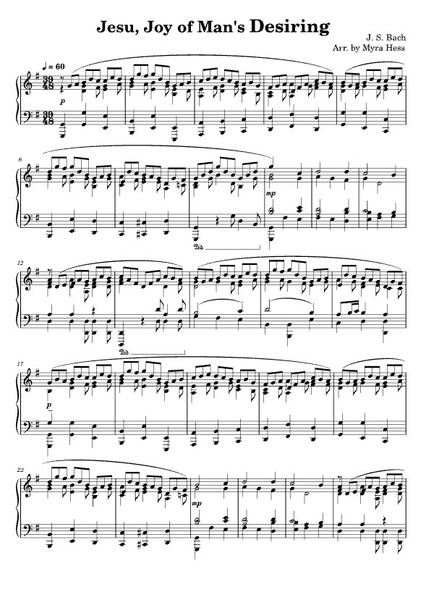 Jesu, Joy of Man's Desiring