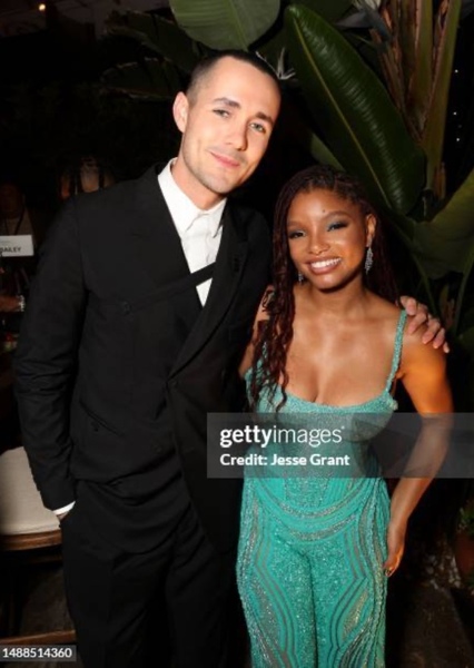 Jonah Hauer-King and Halle Bailey photo