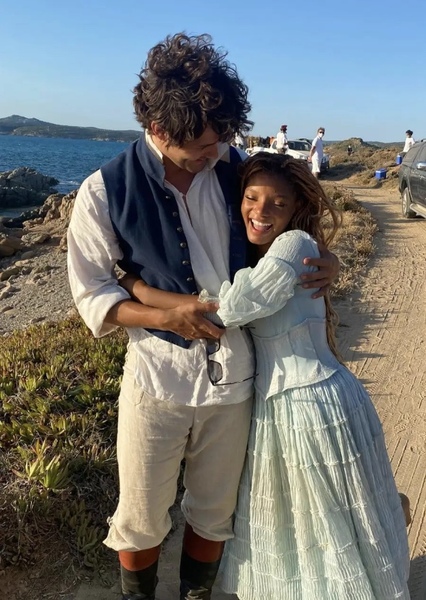 Jonah Hauer-King and Halle Bailey photo