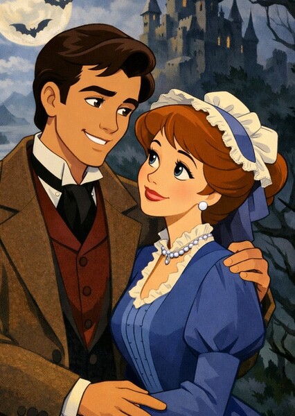 Jonathan Harker and Mina Murray