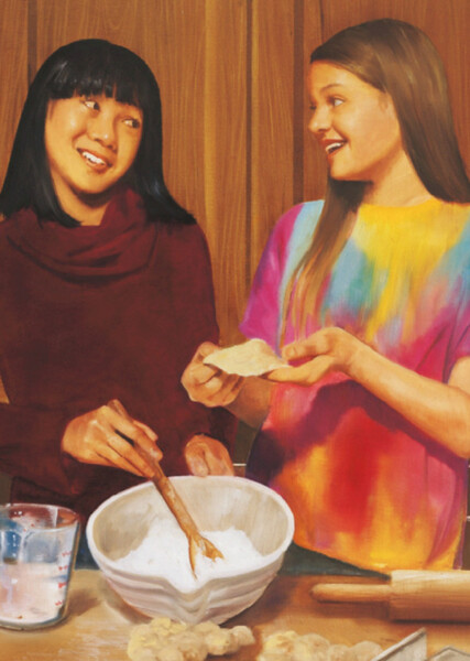 Julie Albright and Ivy Ling photo