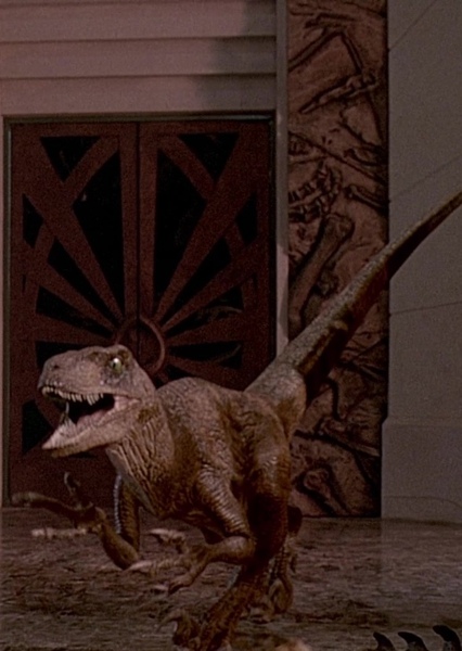 Jurassic Park, Velociraptor - Growl photo