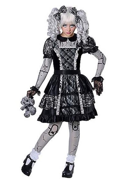 Kids Broken Doll Costume - The Signature Collection