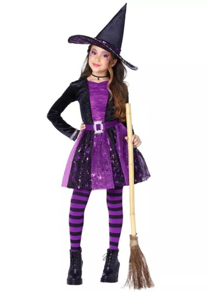 Kids Darling Witch Costume - Spirithalloween.com