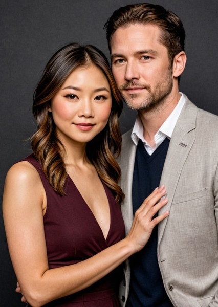 Kimiko Glenn and H. Michael Croner photo