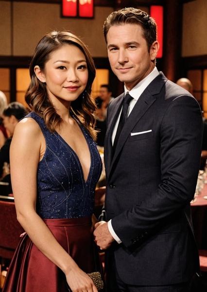 Kimiko Glenn and H. Michael Croner photo