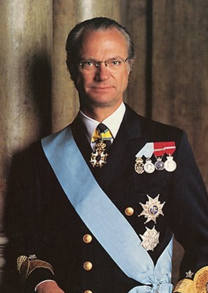 King Carl XVI Gustaf of Sweden