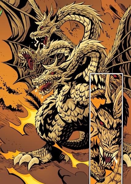 King Ghidorah (Kingu Gidora) photo