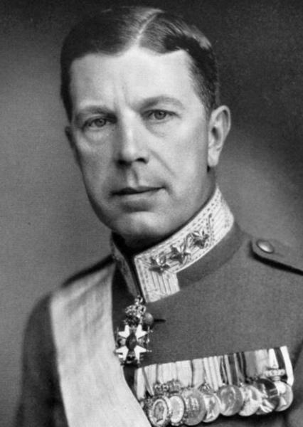 King Gustaf VI Adolf of Sweden