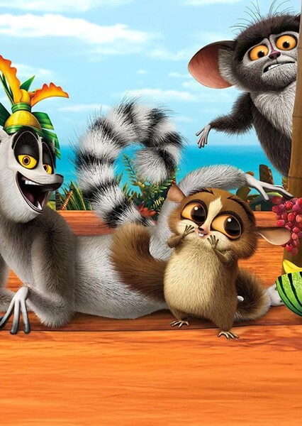 King Julien, Maurice, and Mort photo