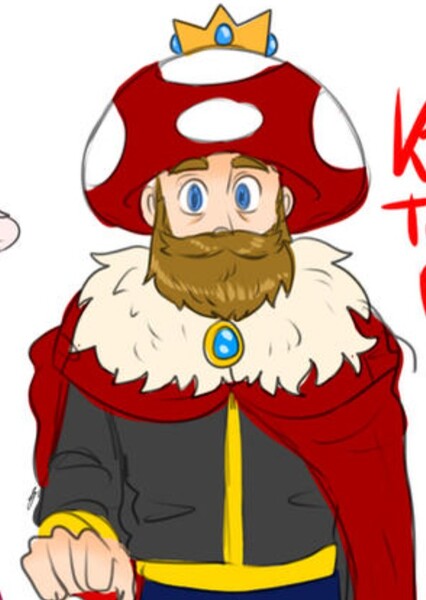 King toadstool photo
