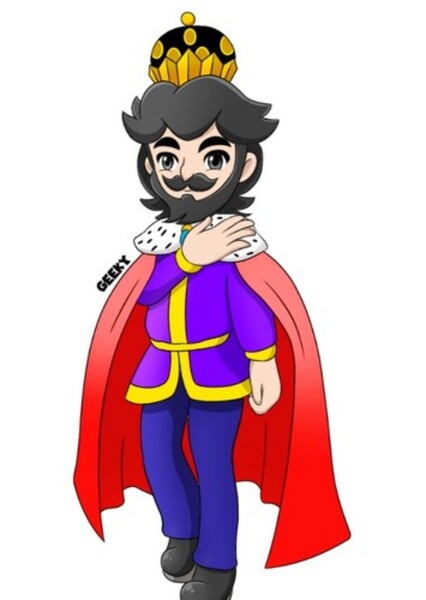 King toadstool photo