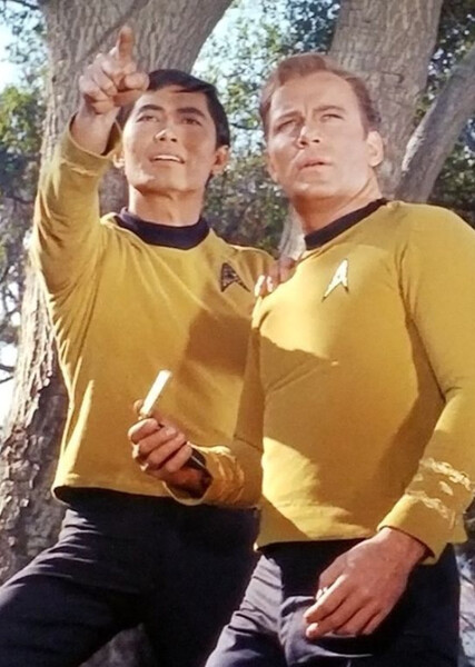 Kirk and Sulu