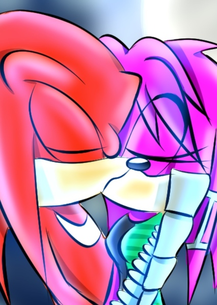 Knuckles and Julie-Su photo