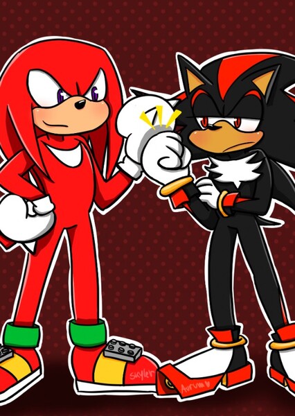 Knuckles and Shadow photo