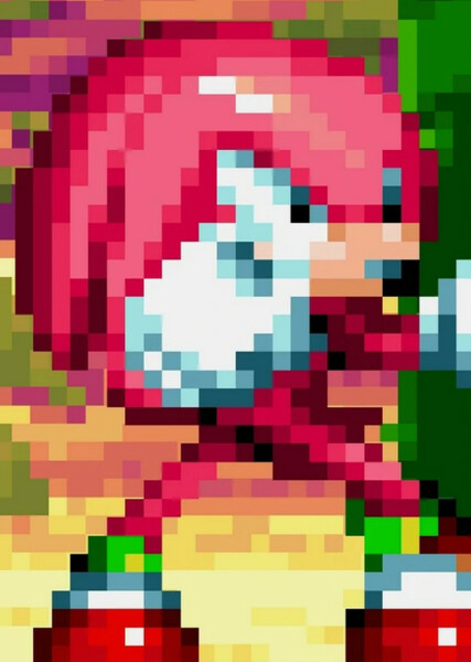 Knuckles The Echidna (Classic) photo