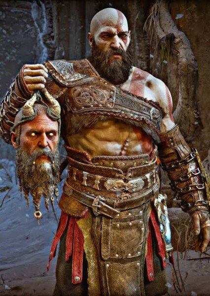 Kratos and Mimir photo