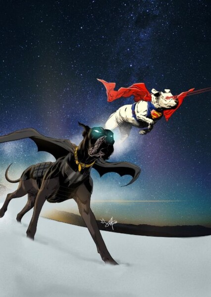 Krypto and Ace photo