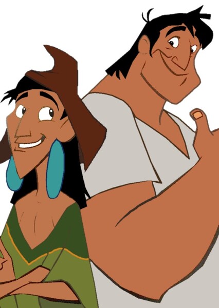 Kuzco and Pacha photo