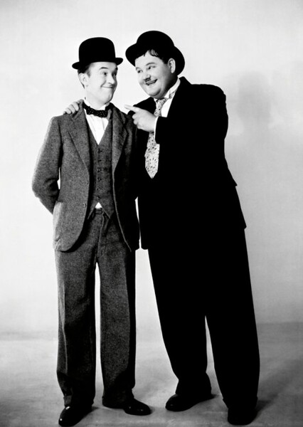 Laurel and Hardy photo