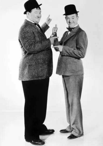 Laurel and Hardy photo