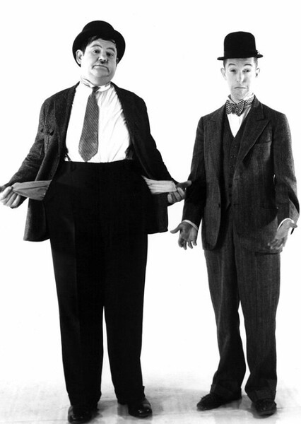 Laurel and Hardy photo