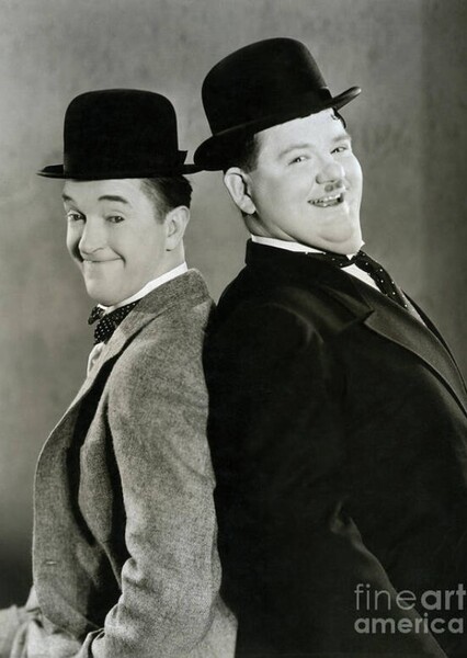 Laurel and Hardy photo