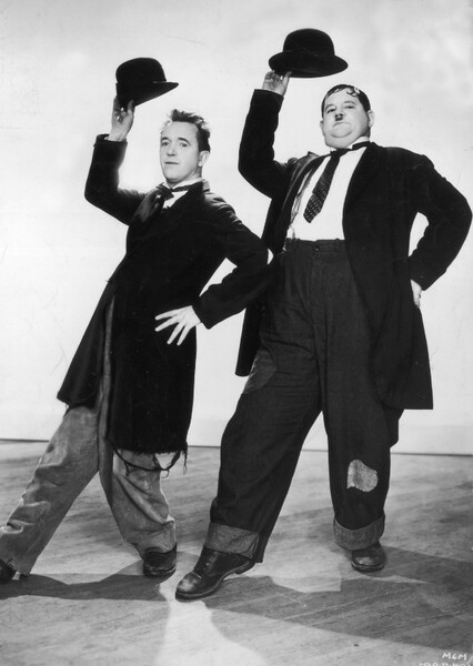 Laurel and Hardy photo