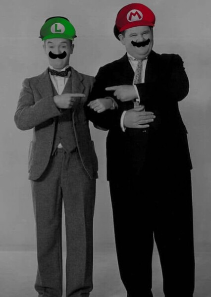 Laurel and Hardy photo