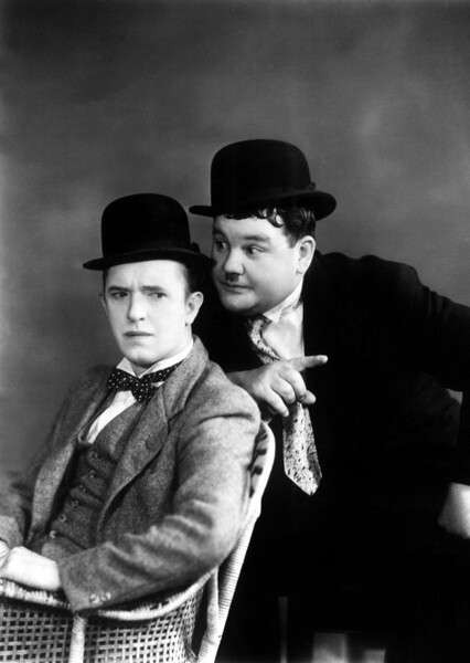Laurel and Hardy photo