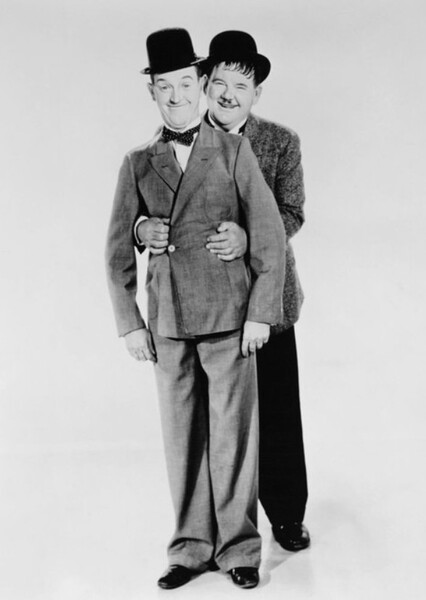 Laurel and Hardy photo