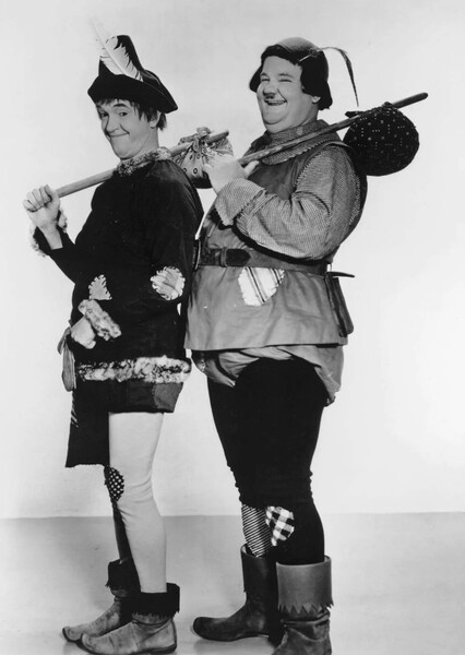 Laurel and Hardy photo