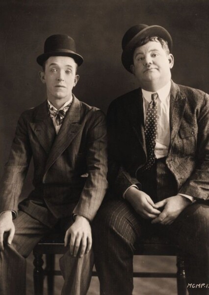 Laurel and Hardy photo