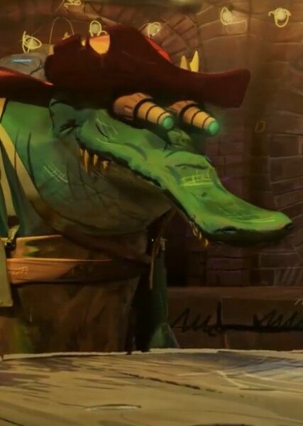 Leatherhead (TMNT: Mutant Mayhem) photo