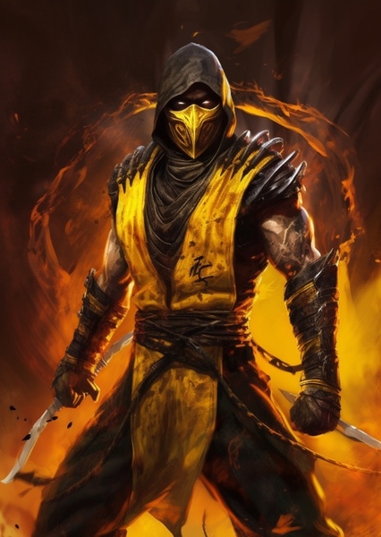 Lee Byung-hun as Scorpion/Hanzo Hasashi in Mortal Kombat (2013)