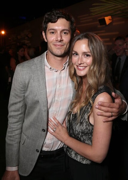 Leighton Meester and Adam Brody