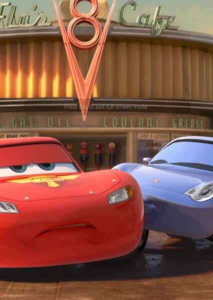 Lightning McQueen and Sally Carrera photo