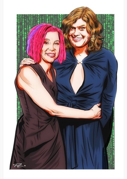 Lilly and Lana Wachowski photo