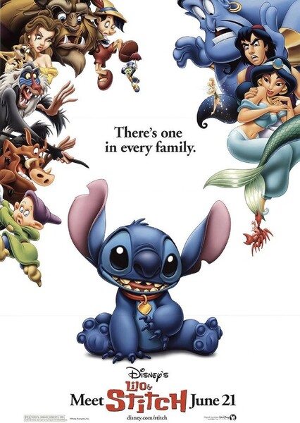 Make Stitch be in Disney Movies Like in Same Trailers