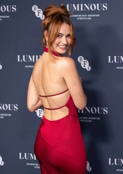Lily James photo