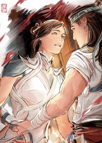 Liu Kang and Kitana