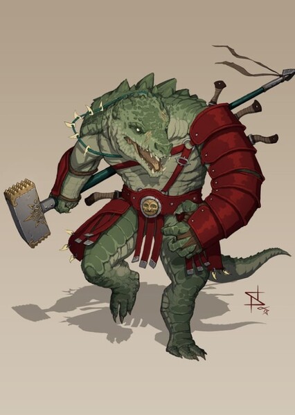 Lizardfolk Barbarian (Garry's Mod DarkRP)
