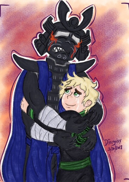 Lloyd Garmadon and His Father photo